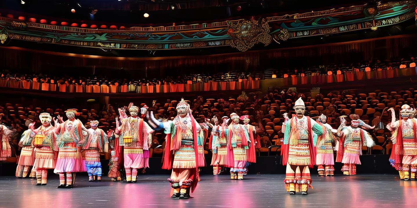 富川盘王谷瑶族创世史诗舞台剧首演,联合国教科文组织代表点赞,民族文化的瑰宝绽放光彩