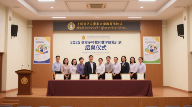 佛丕府皇家大学承办皇室 “乡村教师数字赋能计划” 提升教学质量