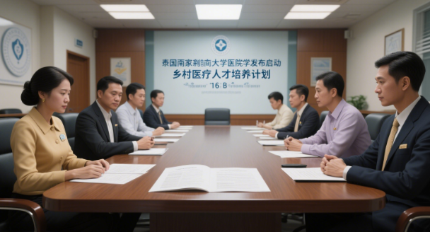 那黎宣大学获诗琳通公主皇室基金 设立 “乡村医疗人才培养计划”